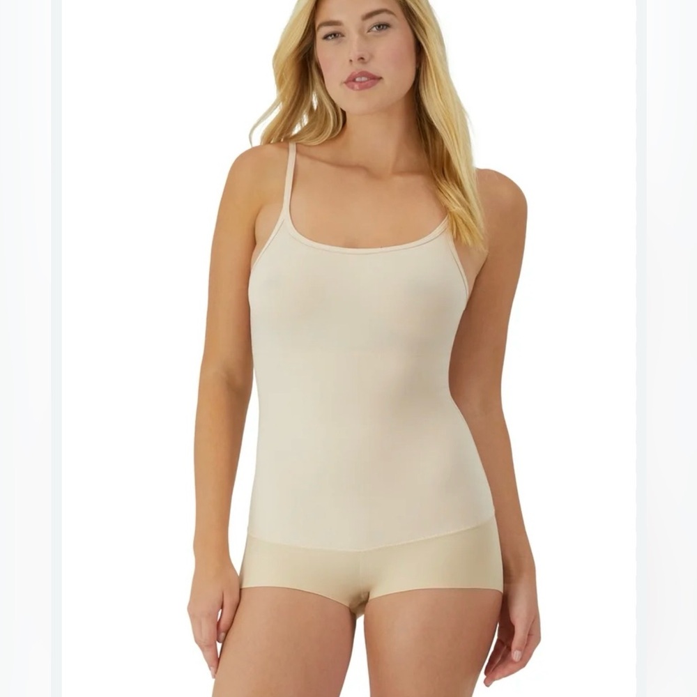 Maidenform Cream Shapewear Bodysuit Size XL